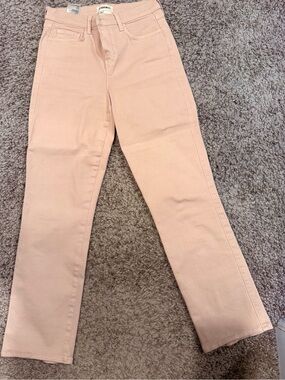 Women's L’Agence  Blush Color Cigarette Ankle Jeans